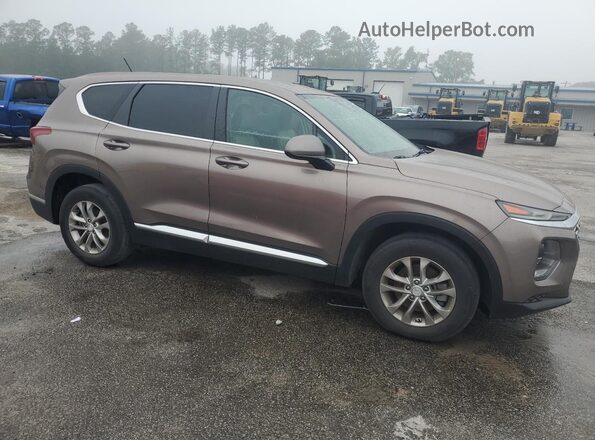 5NMS23AD1LH189879 2020 HYUNDAI SANTA Gold Delantero derecho