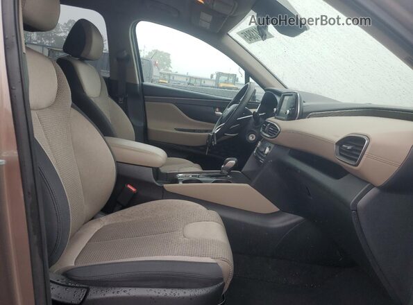 5NMS23AD1LH189879 2020 HYUNDAI SANTA Gold Vista interior delantera