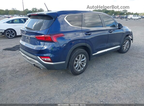 5NMS23AD6LH151774 2020 HYUNDAI SANTA FE Blue Հետևի աջ