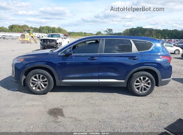 5NMS23AD6LH151774 2020 HYUNDAI SANTA FE Blue Սալոնի 360 աստիճան տեսք