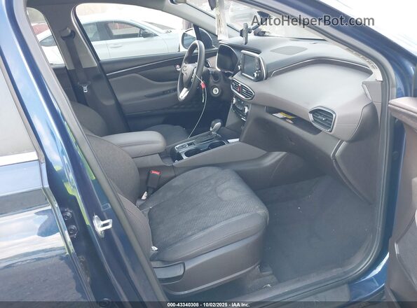 5NMS23AD6LH151774 2020 HYUNDAI SANTA FE Blue Սալոնի դիմացի տեսք