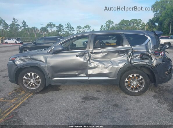 5NMS23AD7LH141027 2020 HYUNDAI SANTA FE Gray 360 interior view