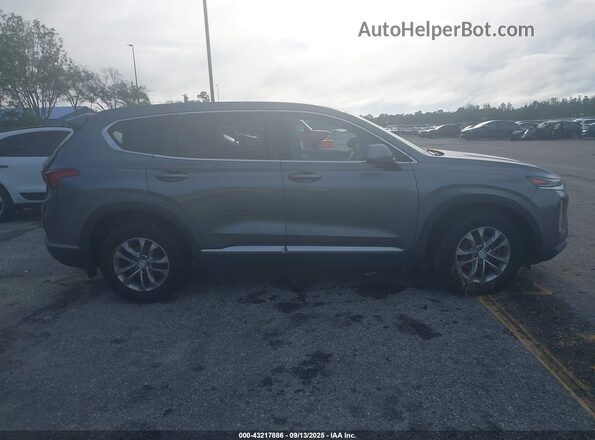 5NMS23AD7LH141027 2020 HYUNDAI SANTA FE Gray Rear interior view