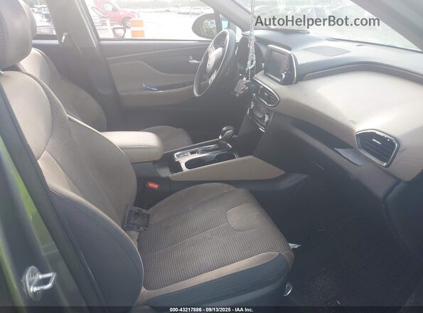 5NMS23AD7LH141027 2020 HYUNDAI SANTA FE Gray Front interior view