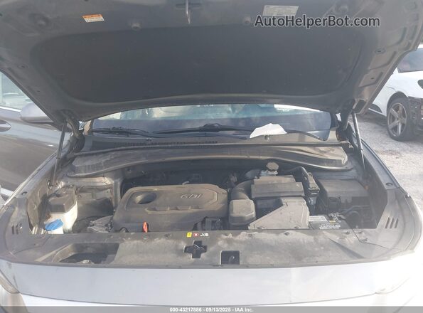 5NMS23AD7LH141027 2020 HYUNDAI SANTA FE Gray Rear view