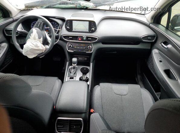 5NMS23AD7LH289968 2020 HYUNDAI SANTA Черный Вид панели приборов
