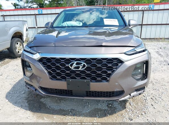 5NMS23AD8LH215748 2020 HYUNDAI SANTA FE Brown Vista frontal