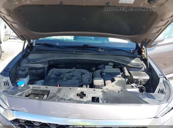 5NMS23AD8LH215748 2020 HYUNDAI SANTA FE Brown Vista trasera