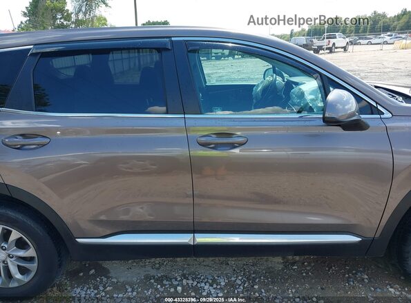5NMS23AD8LH215748 2020 HYUNDAI SANTA FE Brown Vista interior de 360 grados