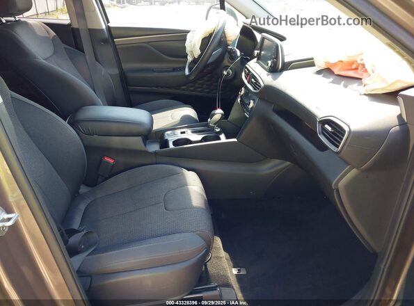 5NMS23AD8LH215748 2020 HYUNDAI SANTA FE Brown Vista interior delantera