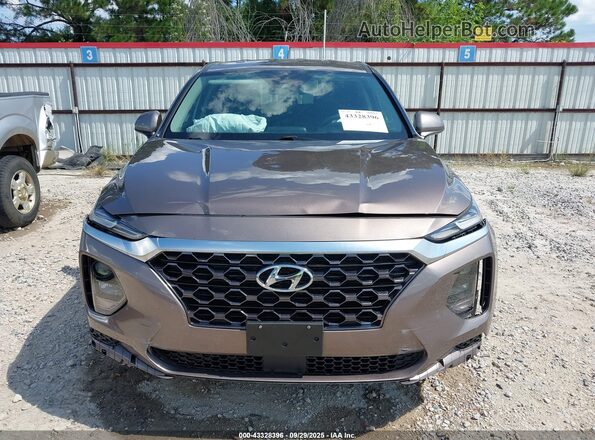 5NMS23AD8LH215748 2020 HYUNDAI SANTA FE Brown Vista interior trasera