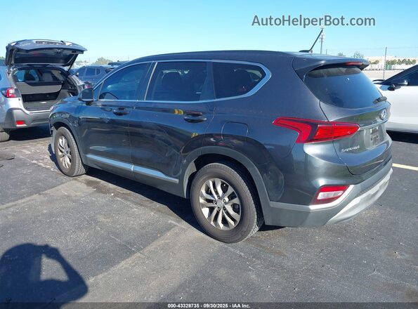 5NMS23AD9LH230873 2020 HYUNDAI SANTA FE Blue Trasero izquierdo