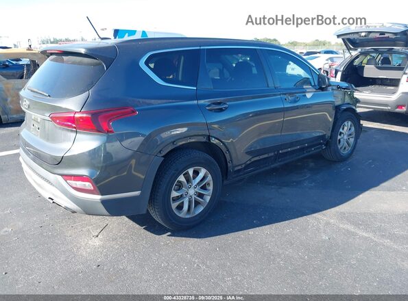 5NMS23AD9LH230873 2020 HYUNDAI SANTA FE Blue Trasero derecho