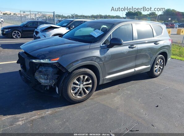 5NMS23AD9LH230873 2020 HYUNDAI SANTA FE Blue Vista tres cuartos delantera izquierda