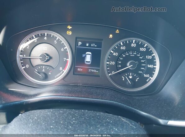 5NMS23AD9LH230873 2020 HYUNDAI SANTA FE Blue Vista de los asientos traseros