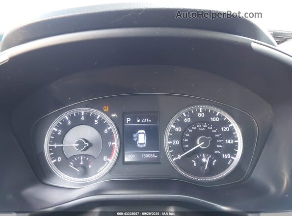 5NMS23ADXLH260755 2020 HYUNDAI SANTA FE Gray Widok tylnych siedzeń