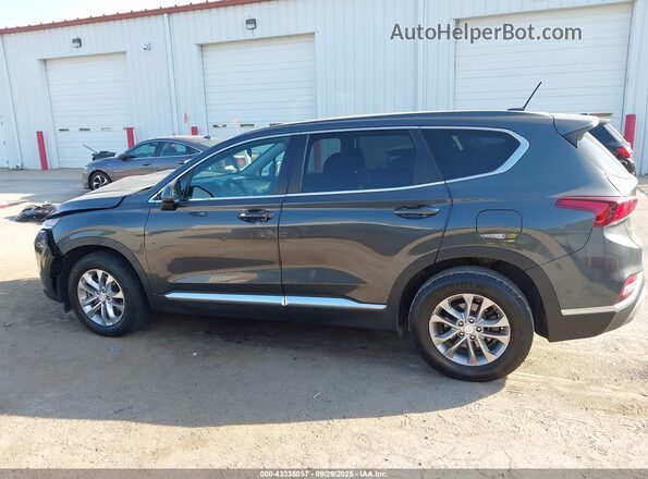 5NMS23ADXLH260755 2020 HYUNDAI SANTA FE Gray Widok wnętrza 360 stopni