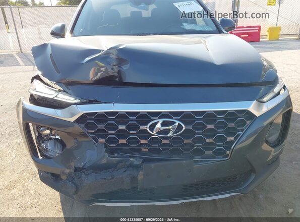 5NMS23ADXLH260755 2020 HYUNDAI SANTA FE Gray Widok z przodu