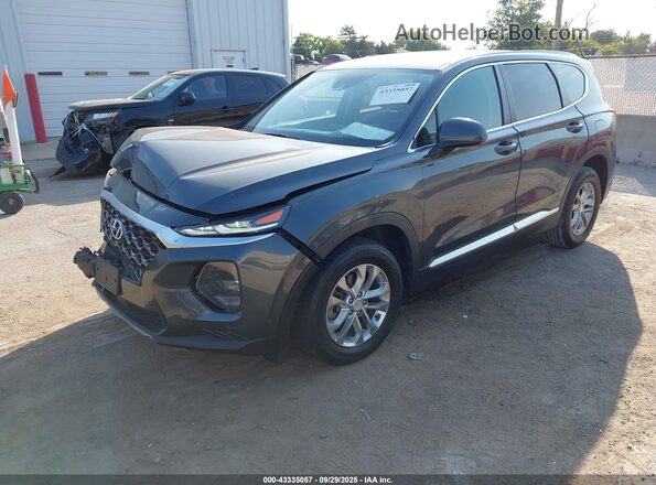 5NMS23ADXLH260755 2020 HYUNDAI SANTA FE Gray Przód lewy