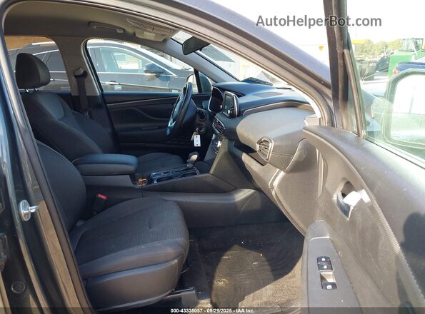 5NMS23ADXLH260755 2020 HYUNDAI SANTA FE Gray Widok wnętrza z przodu