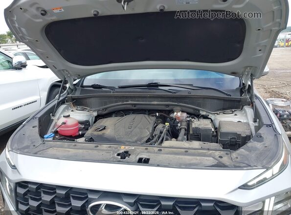 5NMS24AJ2PH584400 2023 HYUNDAI SANTA FE Silver Widok z tyłu