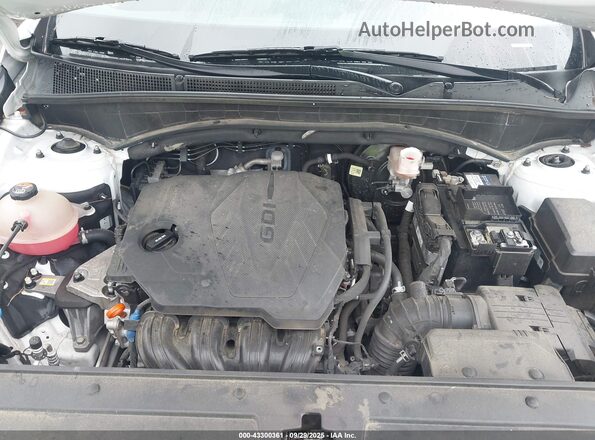 5NMS24AJ4MH340873 2021 HYUNDAI SANTA FE Белый Вид сзади