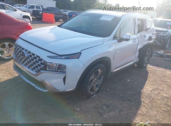 5NMS24AJ6MH318230 2021 HYUNDAI SANTA FE White 