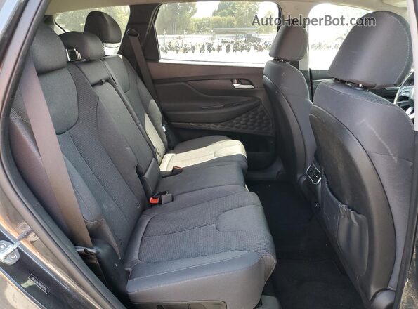 5NMS24AJ7MH339930 2021 HYUNDAI SANTA Charcoal Вид задньої частини салону