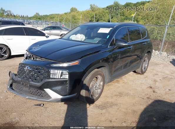 5NMS24AJ9PH590792 2023 HYUNDAI SANTA FE Black Передня ліва чверть