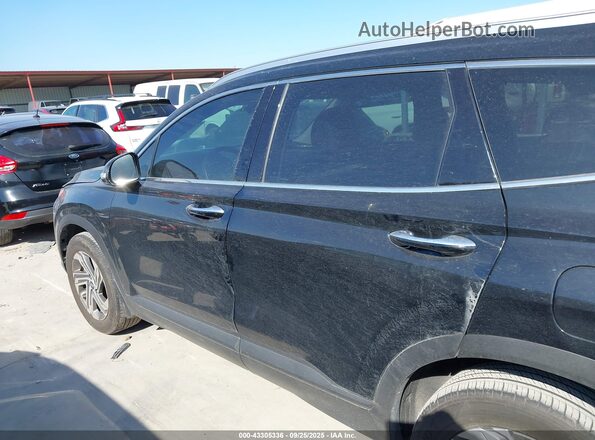 5NMS24AJ9PH611544 2023 HYUNDAI SANTA FE Black Սալոնի 360 աստիճան տեսք