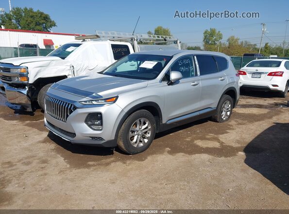 5NMS2CAD1LH157028 2020 HYUNDAI SANTA FE Silver Vista tres cuartos delantera izquierda