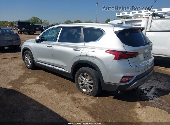 5NMS2CAD1LH157028 2020 HYUNDAI SANTA FE Silver Trasero izquierdo