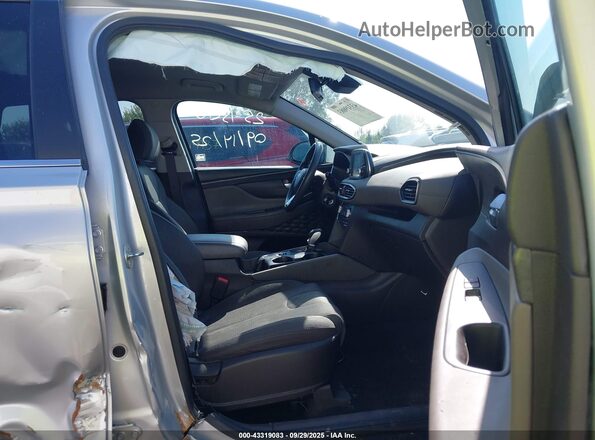 5NMS2CAD1LH157028 2020 HYUNDAI SANTA FE Silver Vista interior delantera