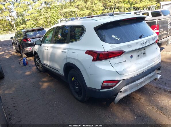 5NMS2CAD3LH191620 2020 HYUNDAI SANTA FE White Rear left