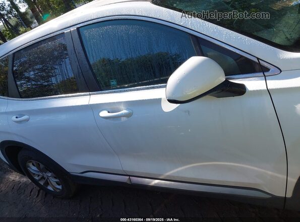5NMS2CAD3LH191620 2020 HYUNDAI SANTA FE White Rear interior view