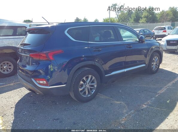 5NMS2CAD5LH229638 2020 HYUNDAI SANTA FE Blue Tył prawy
