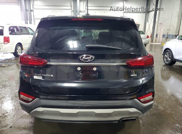 5NMS2CAD6LH175749 2020 HYUNDAI SANTA Black Հետևի տեսք