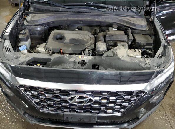 5NMS2CAD6LH175749 2020 HYUNDAI SANTA Black Շարժիչի բաժամունքի տեսք