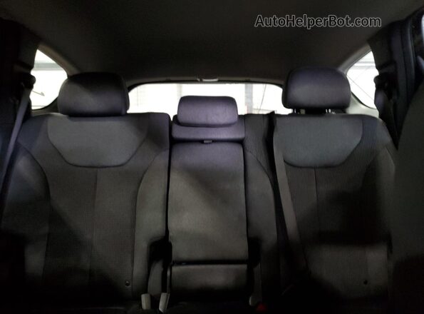 5NMS2CAD6LH175749 2020 HYUNDAI SANTA Black Հետևի նստատեղերի տեսք