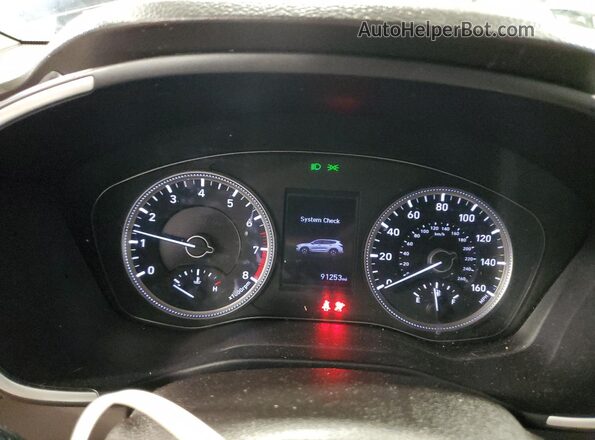 5NMS2CAD6LH175749 2020 HYUNDAI SANTA Black Սարքավորումների վահանակի տեսք