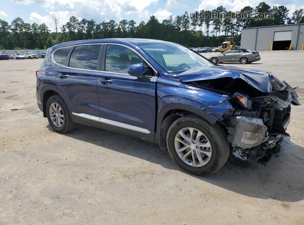 5NMS2CAD6LH191952 2020 HYUNDAI SANTA Blue Front right