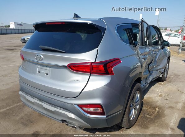 5NMS2CAD8LH223543 2020 HYUNDAI SANTA FE Silver Հետևի աջ