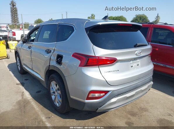 5NMS2CAD8LH223543 2020 HYUNDAI SANTA FE Silver Հետևի ձախ