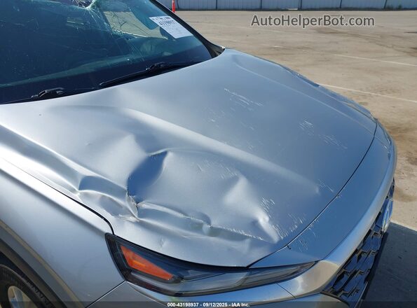 5NMS2CAD8LH223543 2020 HYUNDAI SANTA FE Silver Սալոնի հետևի տեսք