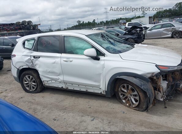 5NMS2CAD9KH077300 2019 HYUNDAI SANTA FE White Vista interior de 360 grados