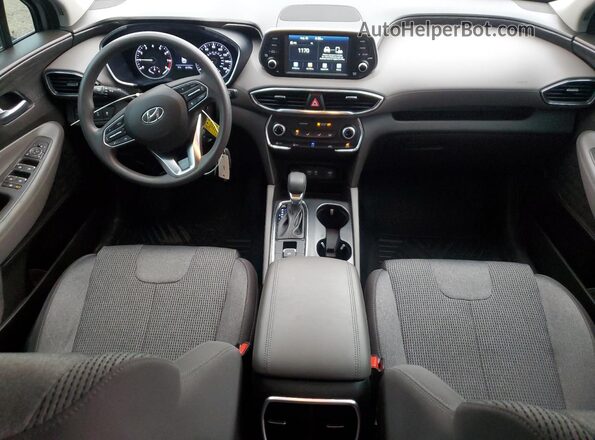 5NMS2CAD9LH246278 2020 HYUNDAI SANTA Silver Առջևի վահանակի տեսք