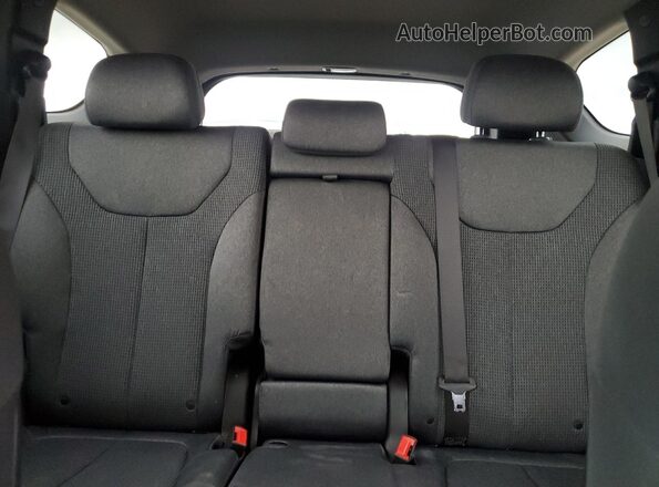 5NMS2CAD9LH246278 2020 HYUNDAI SANTA Silver Հետևի նստատեղերի տեսք