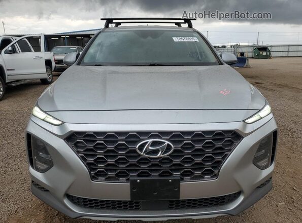 5NMS2CAD9LH246278 2020 HYUNDAI SANTA Silver Դիմացի տեսք