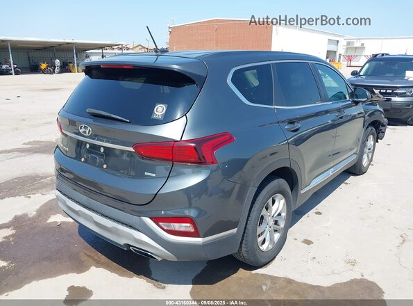 5NMS2CADXLH228646 2020 HYUNDAI SANTA FE Gray Задня права чверть