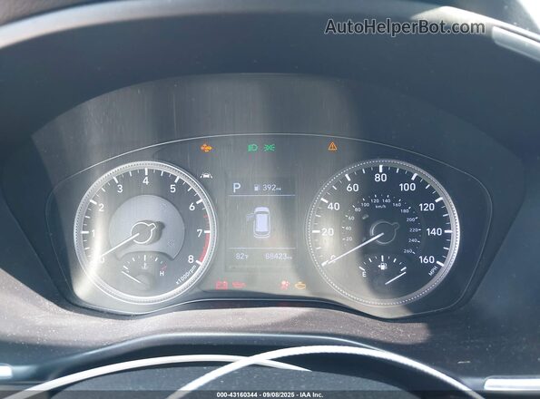 5NMS2CADXLH228646 2020 HYUNDAI SANTA FE Gray Вид задніх сидінь
